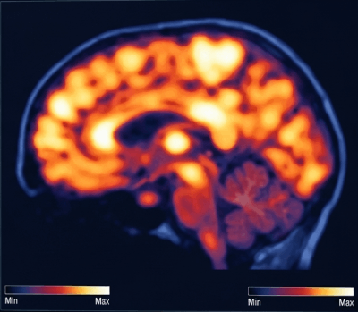 fuerte actividad cerebral